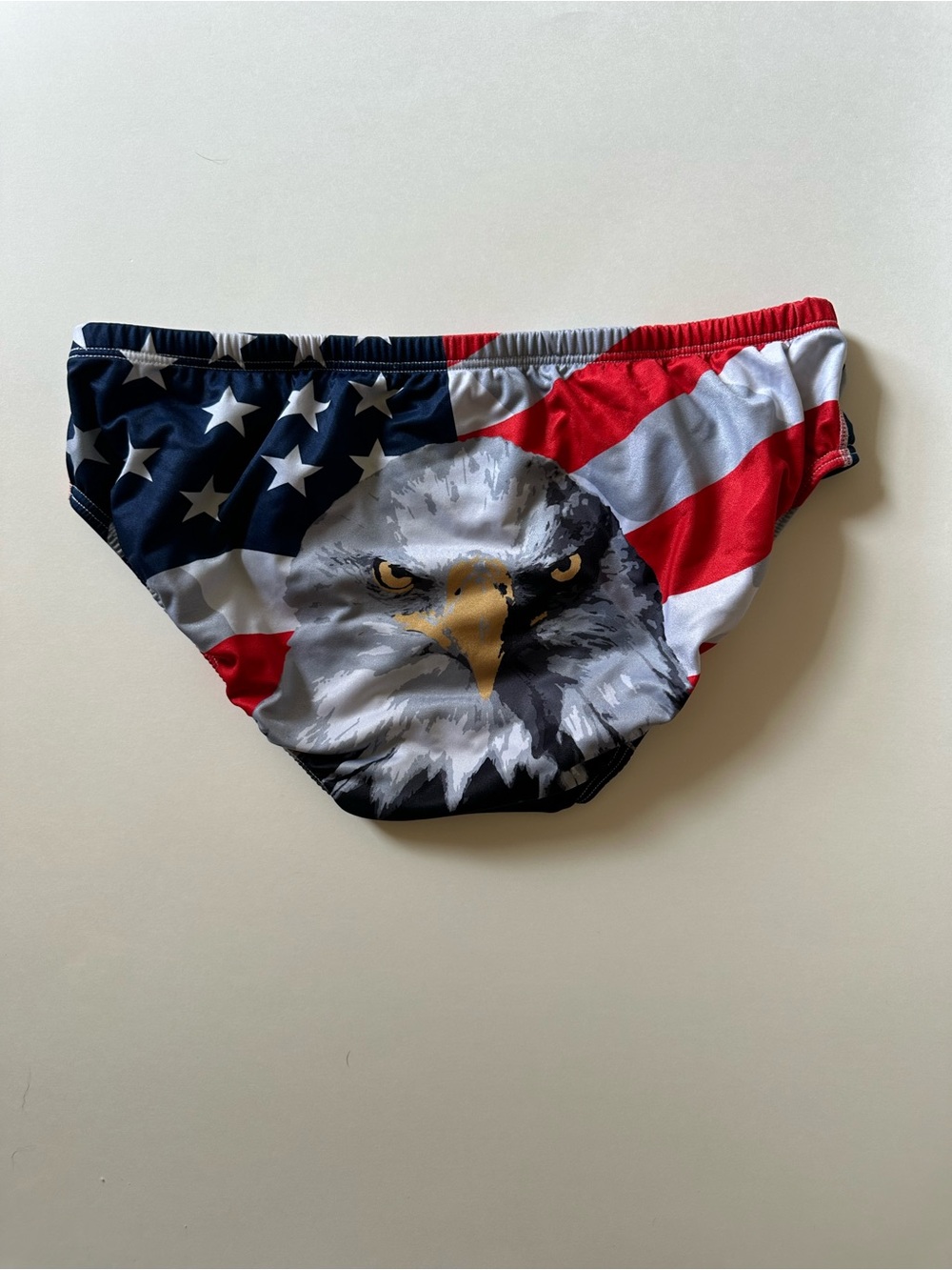 Chubbies American Flag Bald Eagle Smuggler Tear Away Swim Trunk Set - Picture 9 of 13